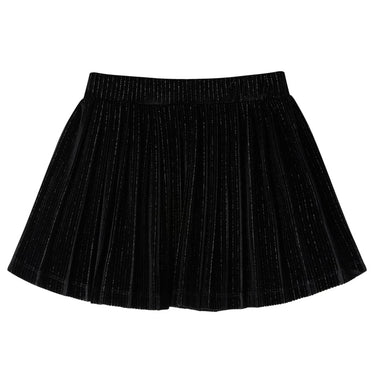 Vidaxl kinderrokje geplooid 116 lurex zwart