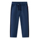 Vidaxl kinderbroek met zwarte bies 104 marineblauw