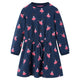 Vidaxl kinderjurk 116 marineblauw