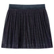 Vidaxl kinderrokje met glitters 128 marineblauw