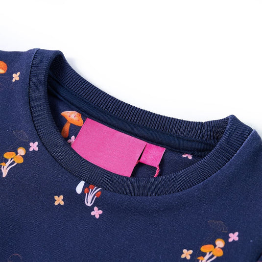 Vidaxl kinderjurkje 116 marineblauw