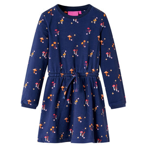 Vidaxl kinderjurkje 140 marineblauw