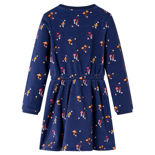 Vidaxl kinderjurkje 140 marineblauw