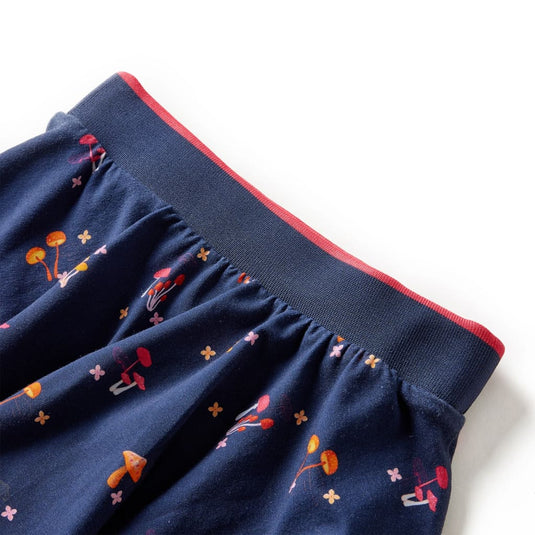 Vidaxl kinderrokje 128 marineblauw