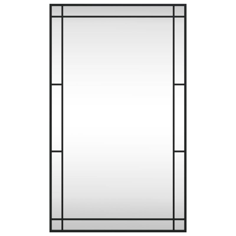 Load image into Gallery viewer, Vidaxl wandspiegel rechthoekig 60x100 cm ijzer zwart
