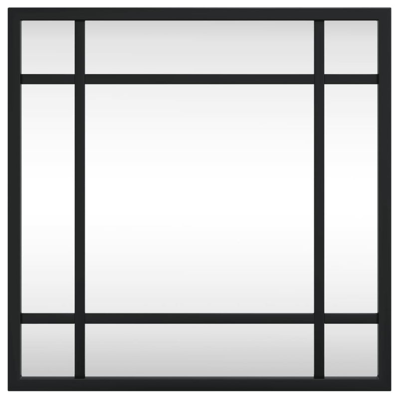 Load image into Gallery viewer, Vidaxl wandspiegel vierkant 30x30 cm ijzer zwart
