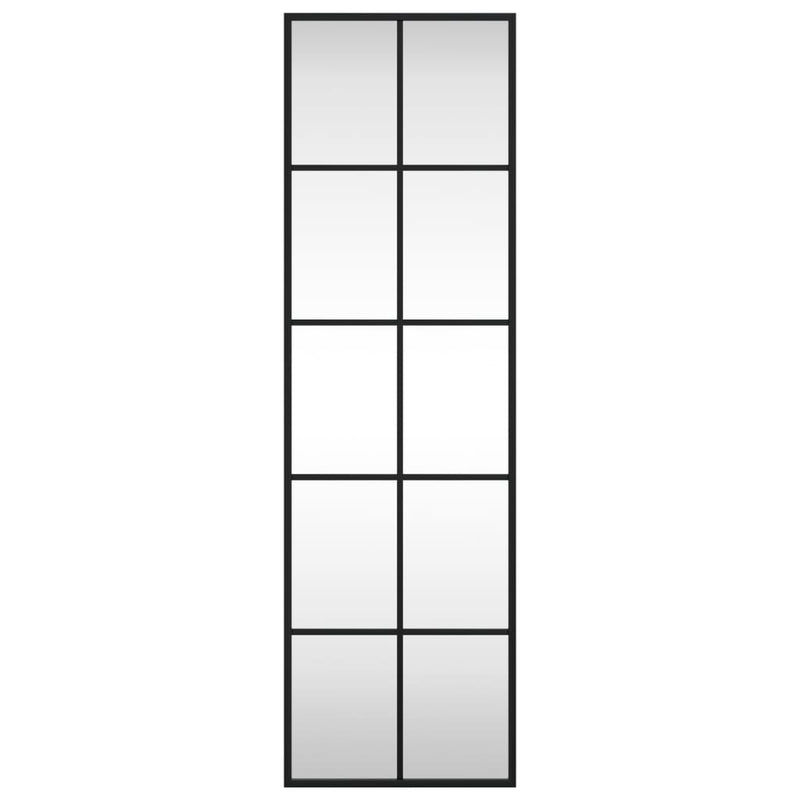 Load image into Gallery viewer, Vidaxl wandspiegel rechthoekig 30x100 cm ijzer zwart
