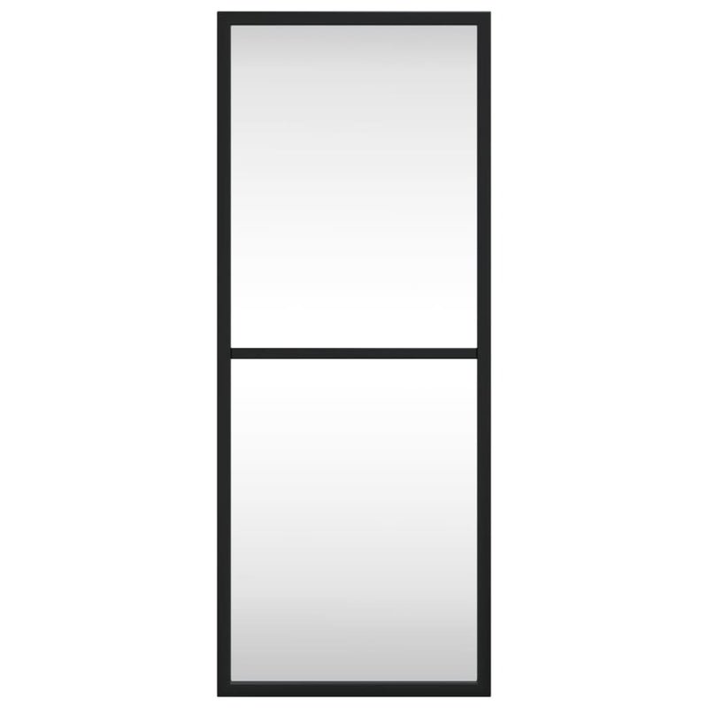 Afbeelding laden in galerijviewer, Vidaxl wandspiegel rechthoekig 20x50 cm ijzer zwart
