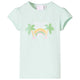 Vidaxl kindershirt 104 lichtmintkleurig