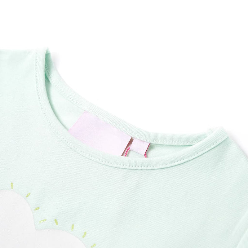 ギャラリービューアに画像をロードする, Vidaxl kindershirt 140 lichtmint
