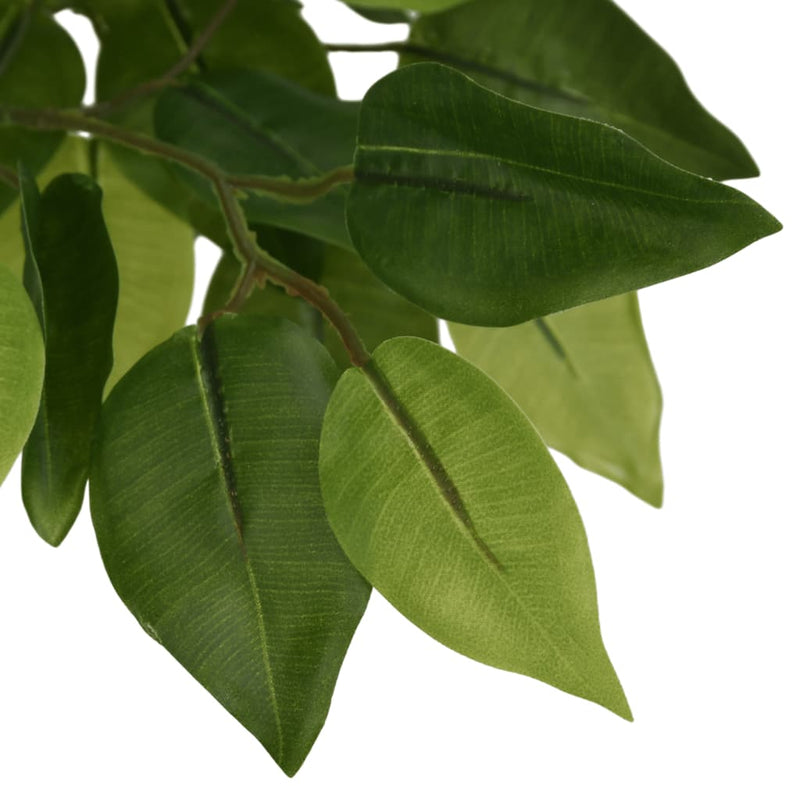 ギャラリービューアに画像をロードする, Vidaxl kunstboom ficus 756 bladeren 150 cm groen
