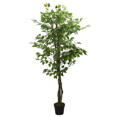 Vidaxl kunstplant ficus 1260 bladeren 200 cm groen