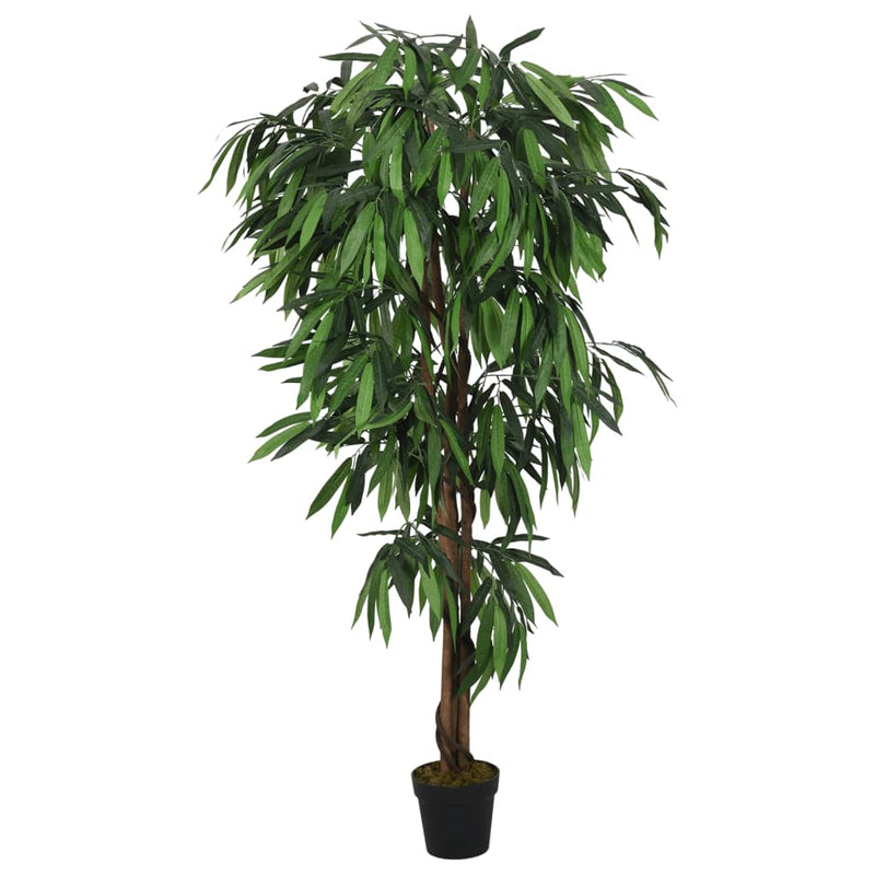 Afbeelding laden in galerijviewer, Vidaxl kunstplant mangoboom 900 bladeren 180 cm groen
