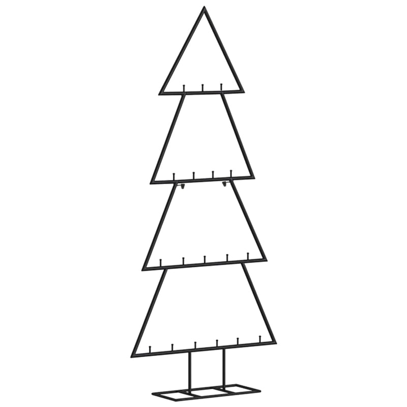 Load image into Gallery viewer, Vidaxl kerstdecoratie kerstboom 90 cm metaal zwart
