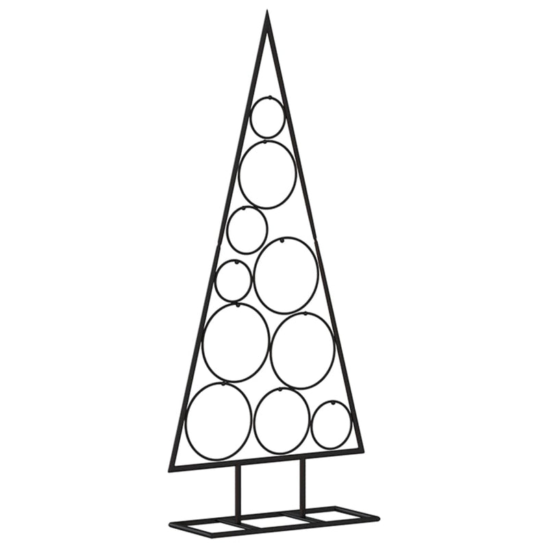 Load image into Gallery viewer, VidaXL Kerstdecoratie kerstboom 90 cm metaal zwart

