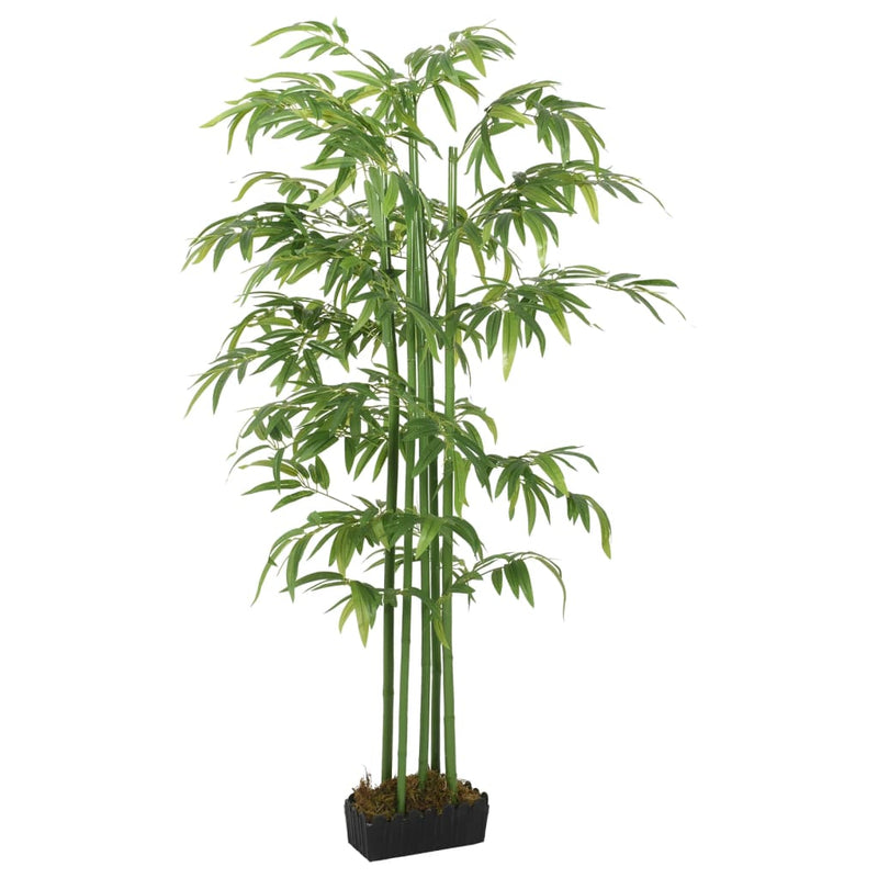 Load image into Gallery viewer, VidaXL Kunstplant bamboe 384 bladeren 120 cm groen
