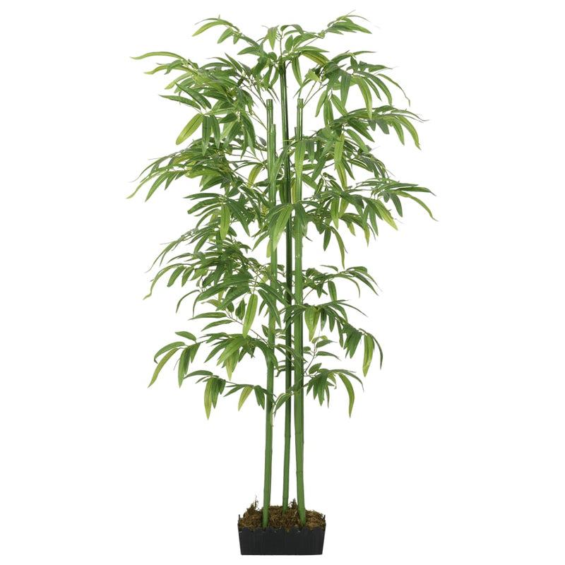 Load image into Gallery viewer, VidaXL Kunstplant bamboe 384 bladeren 120 cm groen
