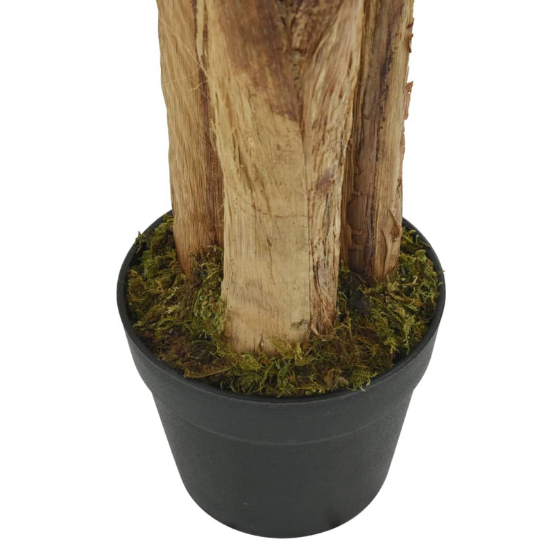 Load image into Gallery viewer, Vidaxl kunstplant bananenboom 9 bladeren 120 cm groen

