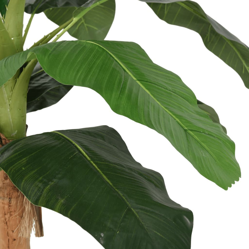 ギャラリービューアに画像をロードする, Vidaxl kunstplant bananenboom 22 bladeren 200 cm groen
