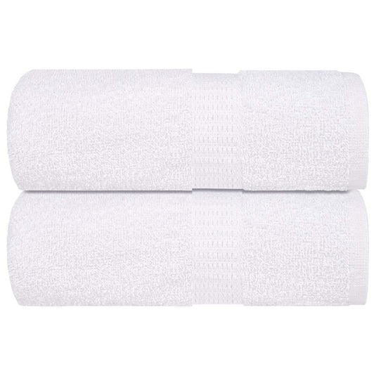 Vidaxl washandjes frogn 2 st 15x21 cm 360 g m² wit