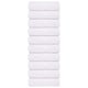 Vidaxl washandjes frogn 10 st 15x21 cm 360 g m² wit