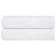Vidaxl douchehanddoeken frogn 2 st 70x140 cm 360 g m² wit