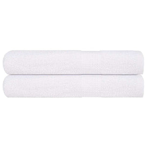 Vidaxl saunahanddoeken frogn 2 st 80x200 cm 360 g m² wit
