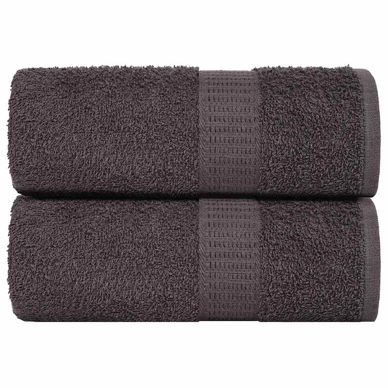 Load image into Gallery viewer, Vidaxl washandjes frogn 2 st 15x21 cm 360 g m² antraciet
