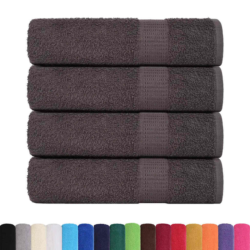 Load image into Gallery viewer, Vidaxl handdoeken frogn 4 st 50x100 cm 360 g m² antraciet
