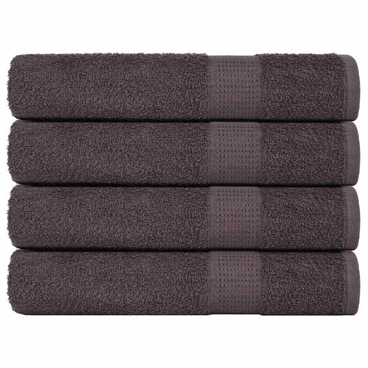 Vidaxl saunahanddoeken frogn 4 st 80x200 cm 360 g m² antraciet