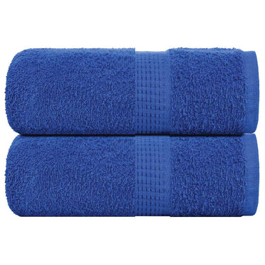 Vidaxl washandjes frogn 2 st 30x30 cm 360 g m² blauw