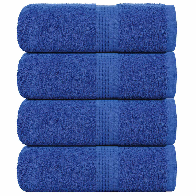 Load image into Gallery viewer, Vidaxl washandjes frogn 4 st 30x30 cm 360 g m² blauw
