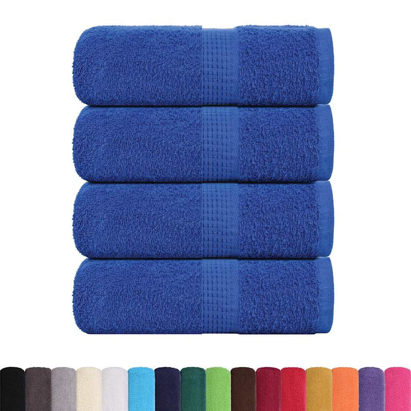 Load image into Gallery viewer, Vidaxl washandjes frogn 4 st 30x30 cm 360 g m² blauw
