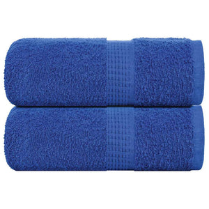 Vidaxl gastendoekjes frogn 2 st 30x50 cm 360 g m² blauw