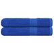 Vidaxl saunahanddoeken frogn 2 st 80x200 cm 360 g m² blauw