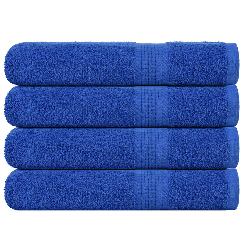 Load image into Gallery viewer, Vidaxl handdoeken frogn 4 st 100x200 cm 360 g m² blauw
