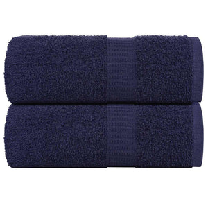 Vidaxl gastendoekjes frogn 2 st 30x50 cm 360 g m² marineblauw