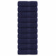 Vidaxl gastendoekjes frogn 10 st 30x50 cm 360 g m² marineblauw