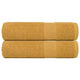 Vidaxl handdoeken frogn 2 st 50x100 cm 360 g m² goud