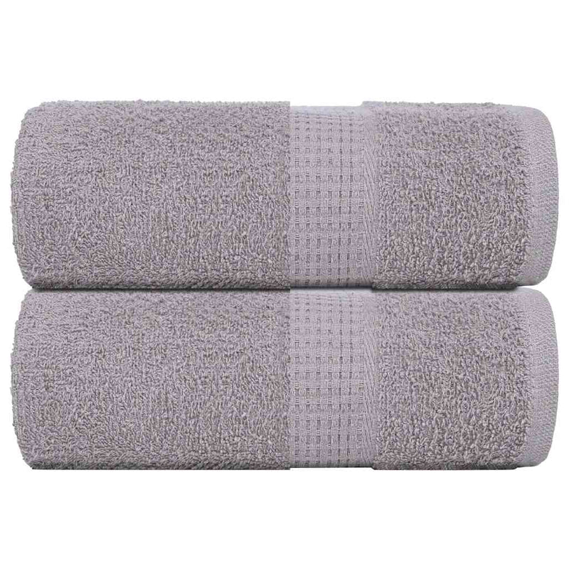 Load image into Gallery viewer, Vidaxl washandjes frogn 2 st 30x30 cm 360 g m² grijs
