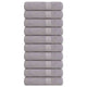 Vidaxl handdoeken frogn 10 st 50x100 cm 360 g m² grijs