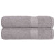 Vidaxl badhanddoeken frogn 2 st 100x150 cm 360 g m² grijs