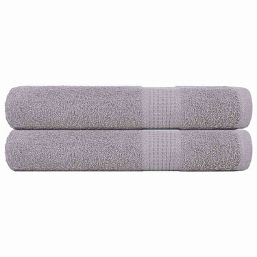 Vidaxl saunahanddoeken frogn 2 st 80x200 cm 360 g m² grijs