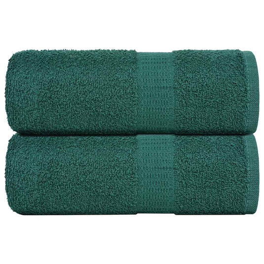 Vidaxl washandjes 2 stuks frogn groen 30x30 cm 100% katoen