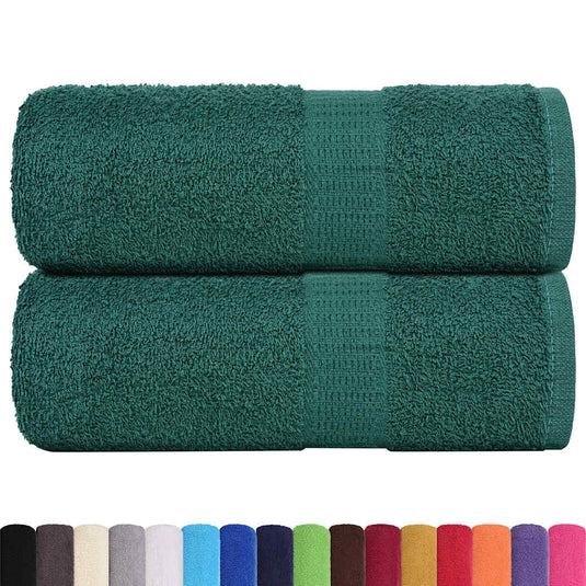 Vidaxl washandjes 2 stuks frogn groen 30x30 cm 100% katoen