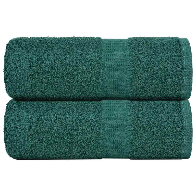 Load image into Gallery viewer, Vidaxl gastendoekjes 2 st 30x50 cm 360 g m² 100% katoen groen
