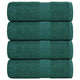 Vidaxl gastendoekjes 4 st 30x50 cm 360 g m² 100% katoen groen