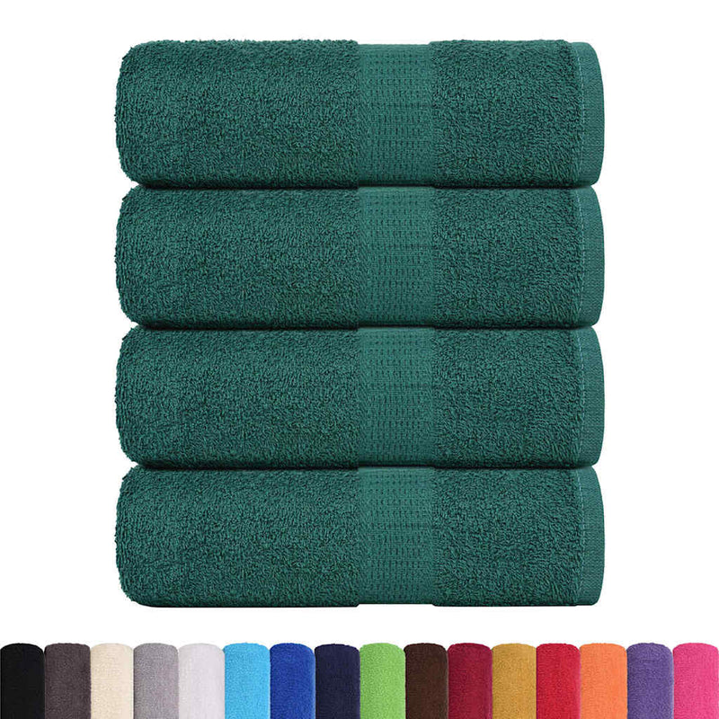 Load image into Gallery viewer, Vidaxl gastendoekjes 4 st 30x50 cm 360 g m² 100% katoen groen
