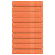 Vidaxl handdoeken 10 st 100x200 cm 360 g m² 100% katoen oranje