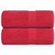 Vidaxl gastendoekjes frogn 2 st 30x50 cm 360 g m² rood
